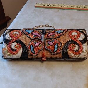Mary Frances clutch/shoulder handbag